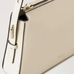 Mulberry Clovelly Pouch MCG in Eggshell
