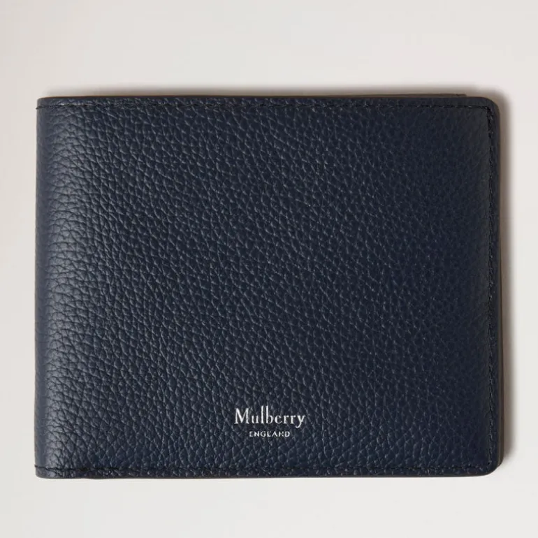 MULBERRY Heritage Bifold Coin Wallet in Night Sky