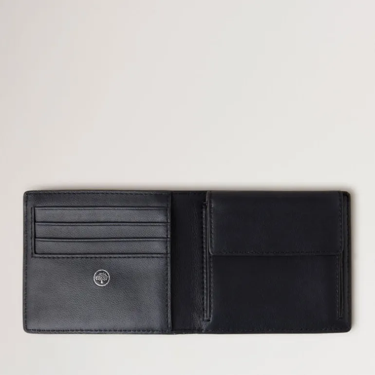 MULBERRY Heritage Bifold Coin Wallet in Night Sky