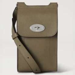 MULBERRY Mini Antony Pouch SCG in Linen Green