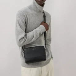 Mulberry Small Farringdon Messenger Bag in Black