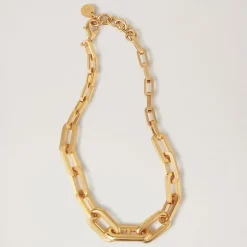 Mulberry Softie Chunky Necklace in Gold