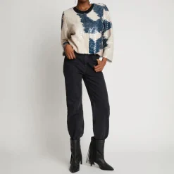 MUNTHE Takio L/S Top in Ivory