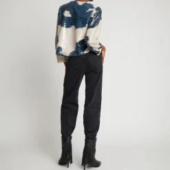 MUNTHE Takio L/S Top in Ivory
