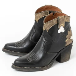 Nemonic Salvaje Boots in Kansas/Black