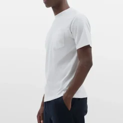 NORSE PROJECTS Johannes Organic Pocket T Shirt in White