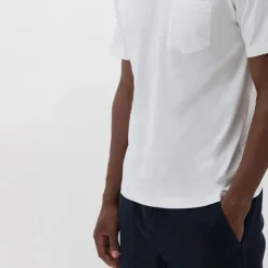 NORSE PROJECTS Johannes Organic Pocket T Shirt in White
