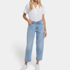 NYDJ Balloon Jean Ankle Jeans in Santiago Sea