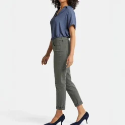 NYDJ Margot Girlfriend Jeans in Vine Leaf