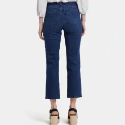 NYDJ Marilyn Straight Ankle Jeans in Ibiza Blues