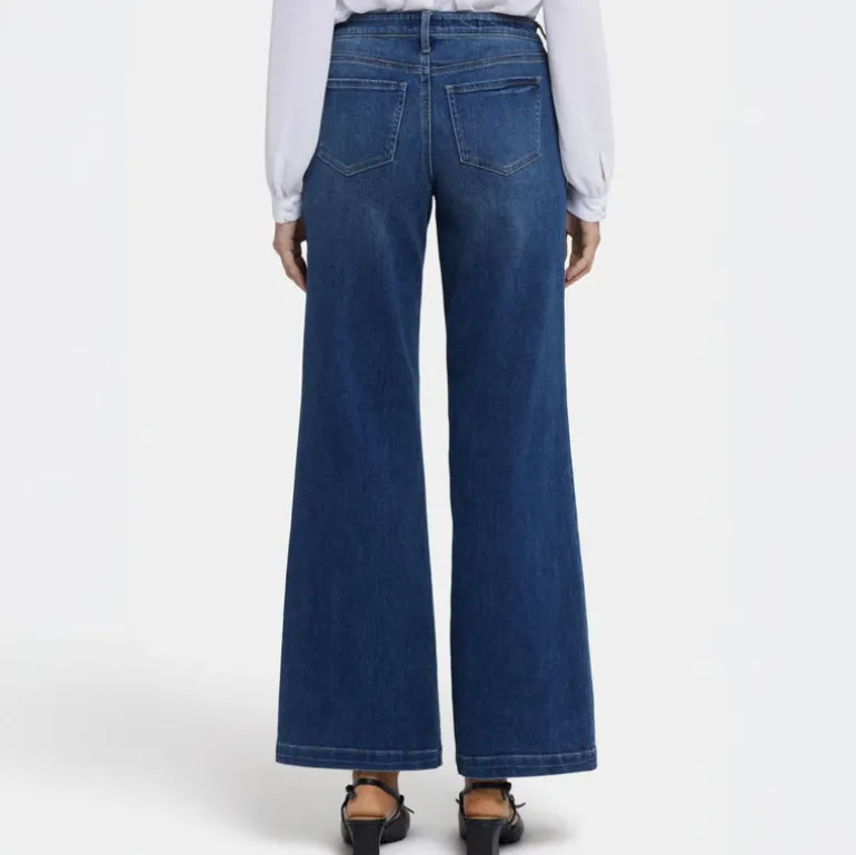 NYDJ Teresa Wide Leg Jeans in Rio Rapids