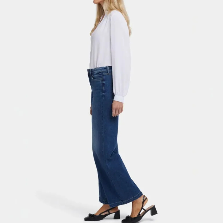 NYDJ Teresa Wide Leg Jeans in Rio Rapids