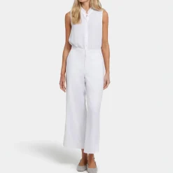 NYDJ Waverly Trouser in White
