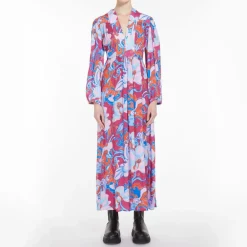 Oblio Maxi Dress in Cyclamen | Collen & Clare