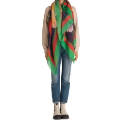 Old Master Poppies Scarf in Multi | Collen and Clare