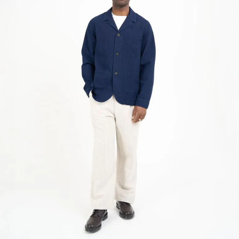 OLIVER SPENCER Bradwell Jacket Waterford in Indigo