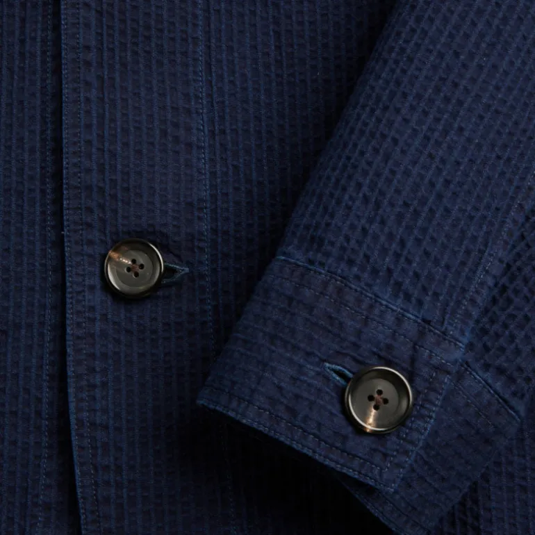 OLIVER SPENCER Bradwell Jacket Waterford in Indigo