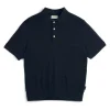 OLIVER SPENCER Glendale Polo Shirt Dorine in Navy