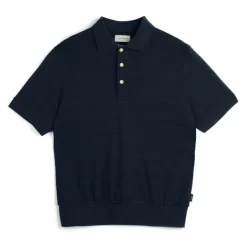 OLIVER SPENCER Glendale Polo Shirt Dorine in Navy