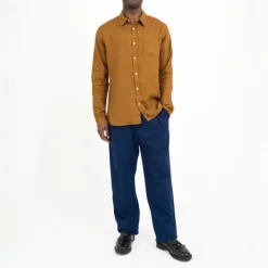 OLIVER SPENCER New York Special Shirt Bridford in Orange