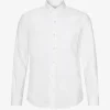 Organic Button Down Shirt in Optical White | Collen & Clare