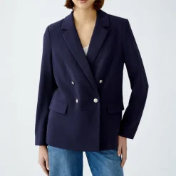 OUI 86768 Blazer in Dark Blue