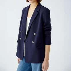 OUI 86768 Blazer in Dark Blue