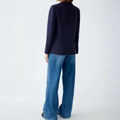 OUI 86768 Blazer in Dark Blue