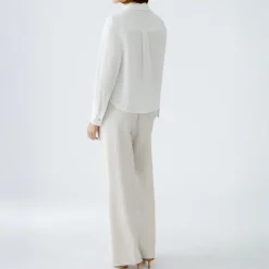 OUI 91881 Blouse in Optic White