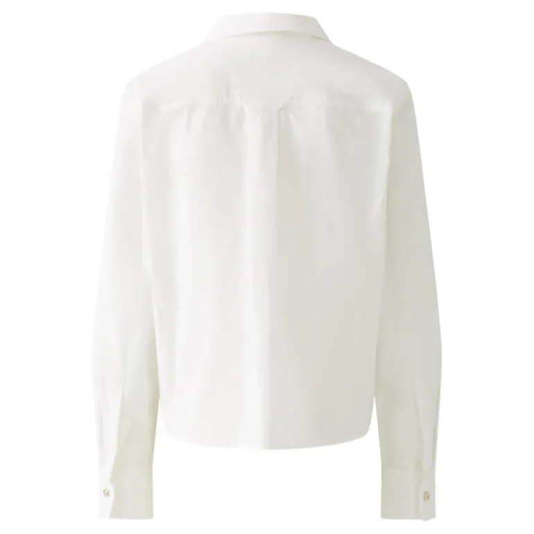 OUI 91881 Blouse in Optic White