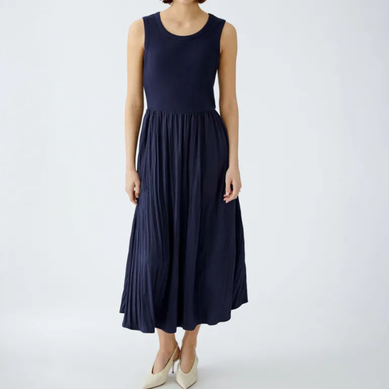 OUI 91814 Dress in Dark Blue