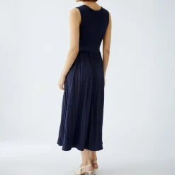OUI 91814 Dress in Dark Blue