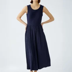 OUI 91814 Dress in Dark Blue