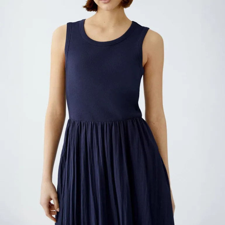 OUI 91814 Dress in Dark Blue