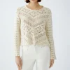 OUI 90812 Jumper in Gardenia