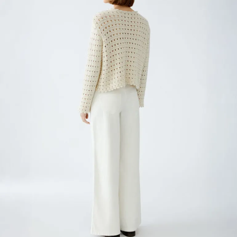 OUI 90812 Jumper in Gardenia