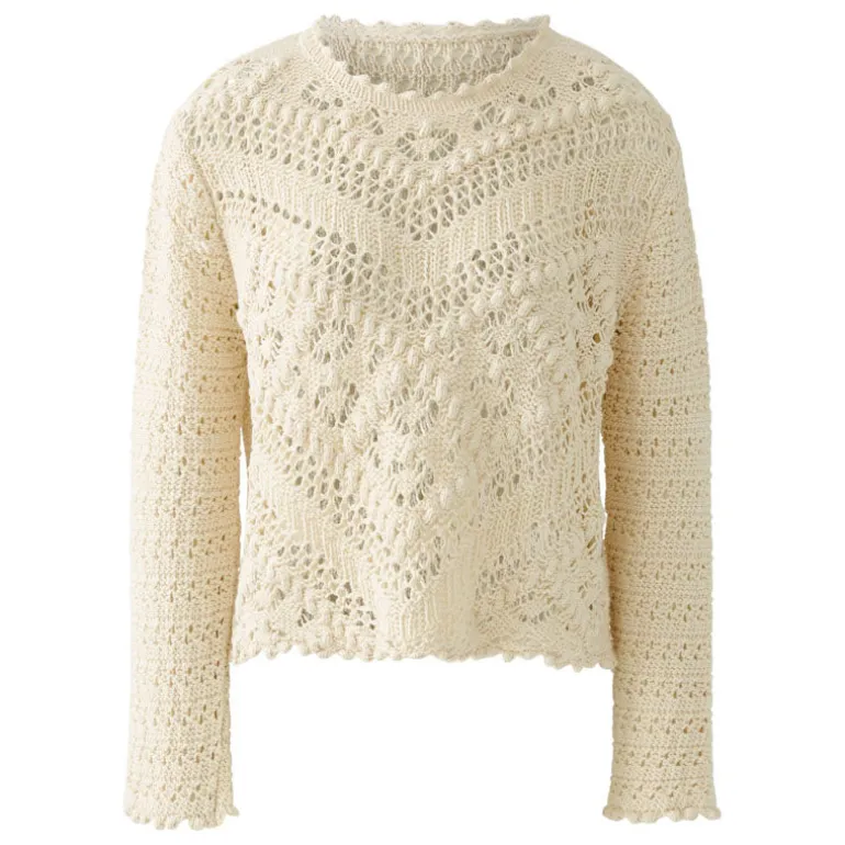 OUI 90812 Jumper in Gardenia