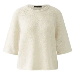 OUI 91965 Jumper in Off White