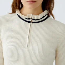 OUI 91938 Jumper in Off White