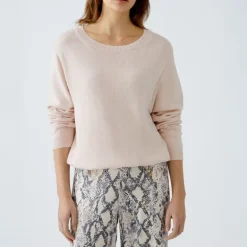 OUI 91878 Jumper in Peach Whip
