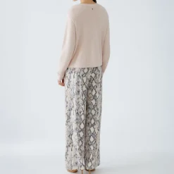 OUI 91878 Jumper in Peach Whip