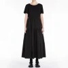 Palmira Jersey Dress in Black | Collen & Clare