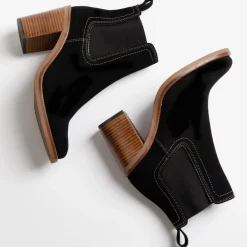 Paloma Rociera Suede Boots in Black | Collen & Clare