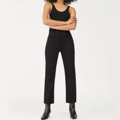 Patti High Rise Straight Leg Jeans in Raven | Collen & Clare