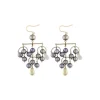 P.Diamond Earrings in Oilslick | Collen and Clare