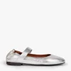 Penelope Chilvers Rock & Roll Leather Shoes in Silver