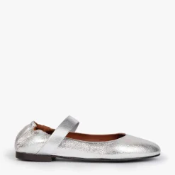 Penelope Chilvers Rock & Roll Leather Shoes in Silver