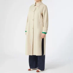 PERSONA BY MARINA RINALDI Gatto Coat in Sand