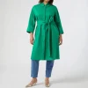 PERSONA BY MARINA RINALDI Finanza Midi Dress in Green