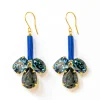 PHILIPPA KUNISCH Bud Earrings in Navy Blue